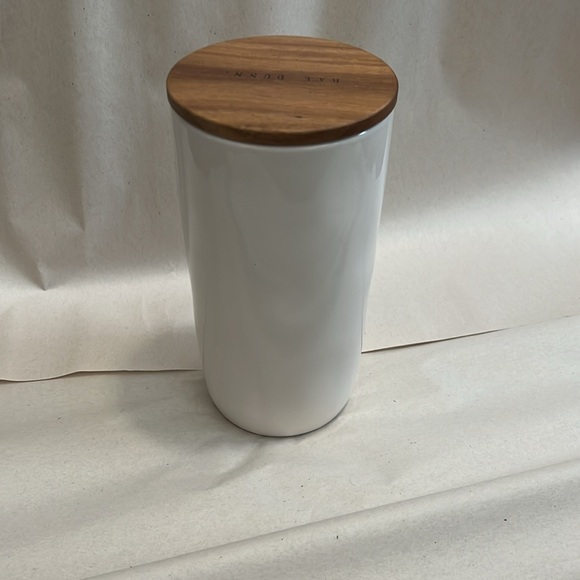 Rae dunn pancake mix cellar/canister with wooden lid - Picture 3 of 3